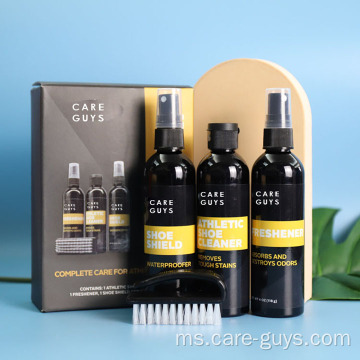 Pembersih Kasut Set Kit Penjagaan Kasut Formula Semulajadi